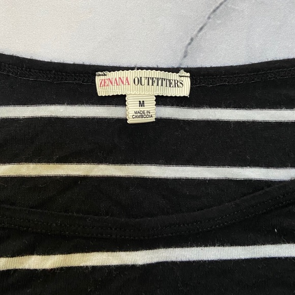 Striped Pocket Tee - Picture 3 of 4